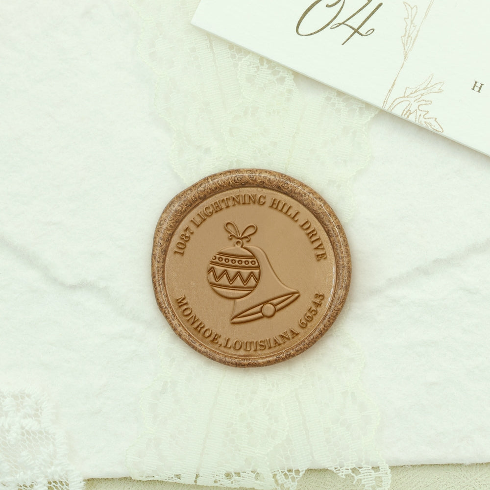 Christmas Deers Custom Address Wax Seal Stamp-9 26-Letter-Custom-Floral-Name-Wax-Seal-Stamp2-2