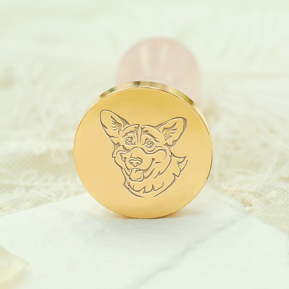 Corgi Dog Wax Seal Stamp