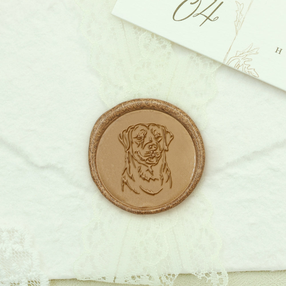 Labrador Retriever Dog Wax Seal Stamp1