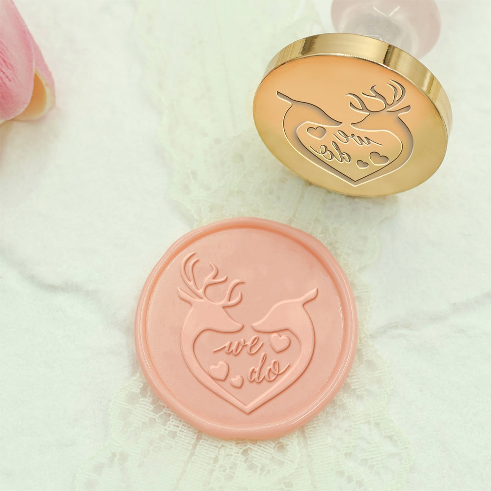 Wedding Symbol Wax Seal Stamp - Style 4 4
