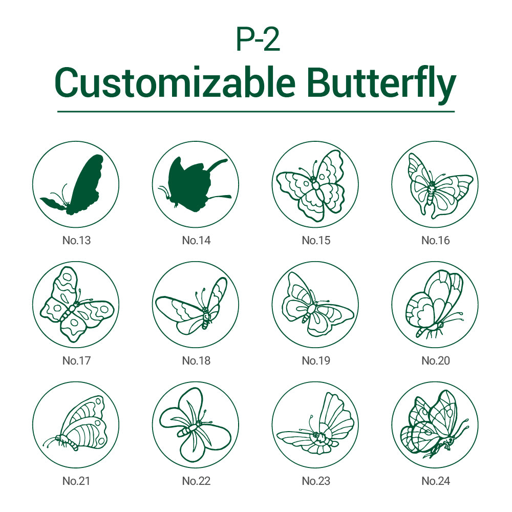 Butterfly Wax Stamp from AMZ Deco.