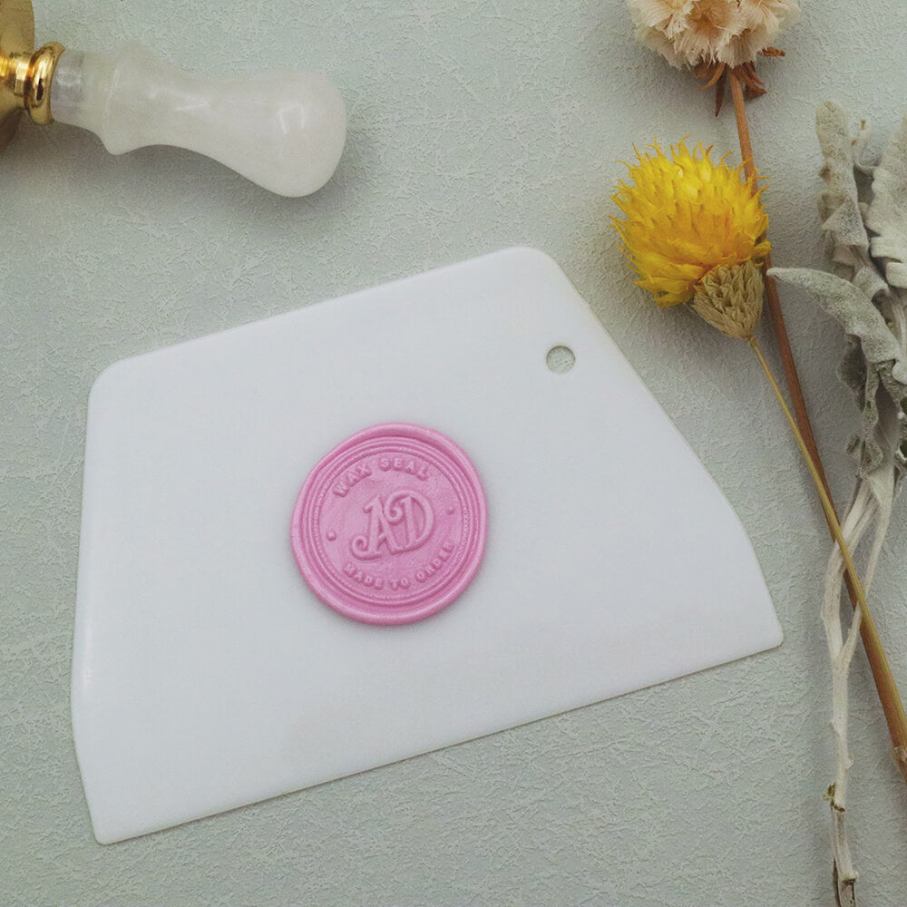 PP Food Plastic Scraper for making wax seal stickers from AMZ Deco